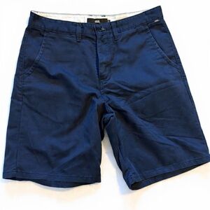 Vans Men's Deep Navy Flat Front Chino Shorts